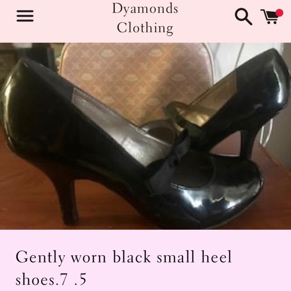 Amazing black heels! Gently worn and cleaned well!